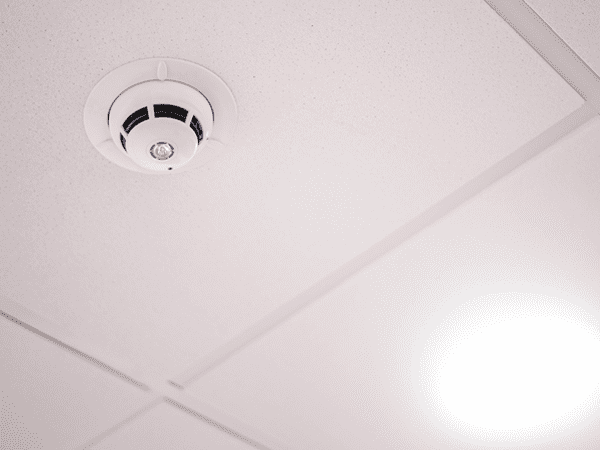 Smoke Detector with Talking Sounder and Visual Alarm Device