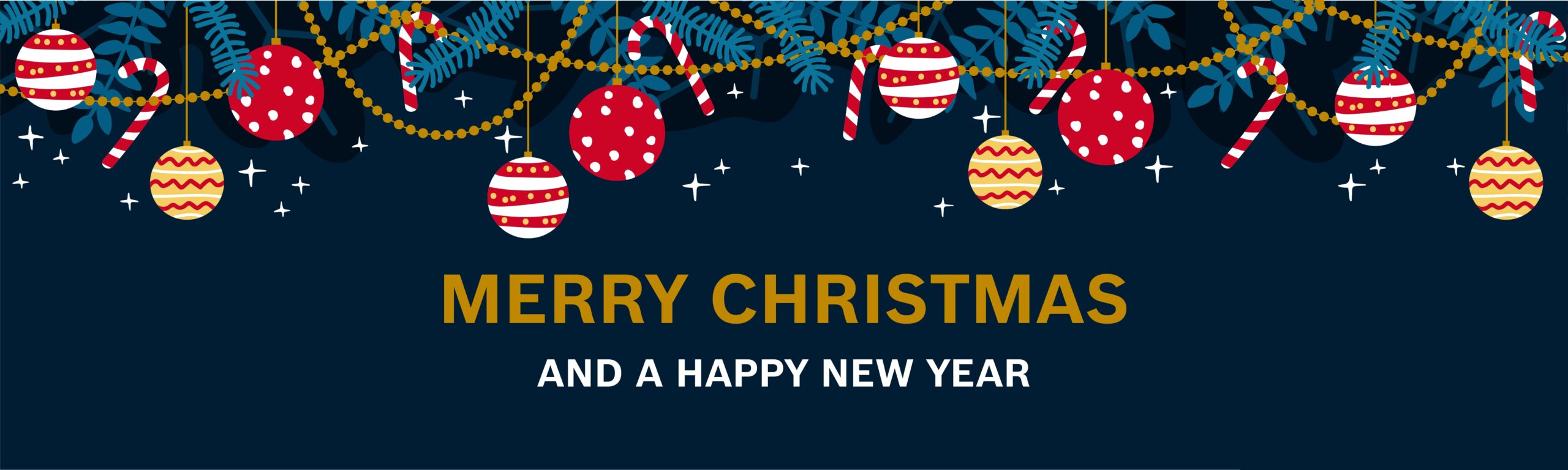 Christmas Closure Banner Desktop