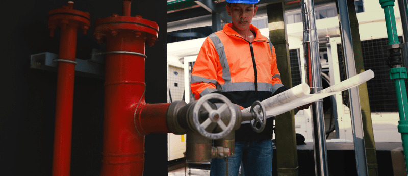 Wet/Dry Hydrant Sprinkler System